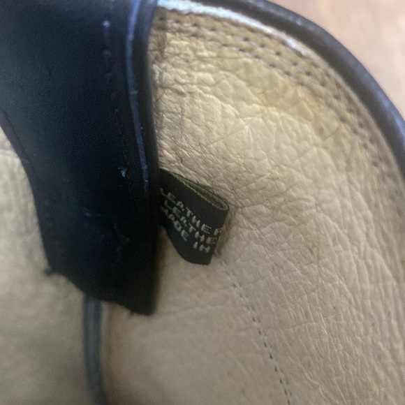 Justin Boots Women’s Round Toe Stampede 10” Shaft Black Leather Cowgirl Boots - Picture 17 of 17